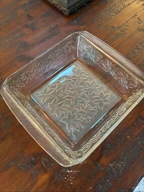 Princess House Fantasia 8x8 square Crystal Baking Dish
